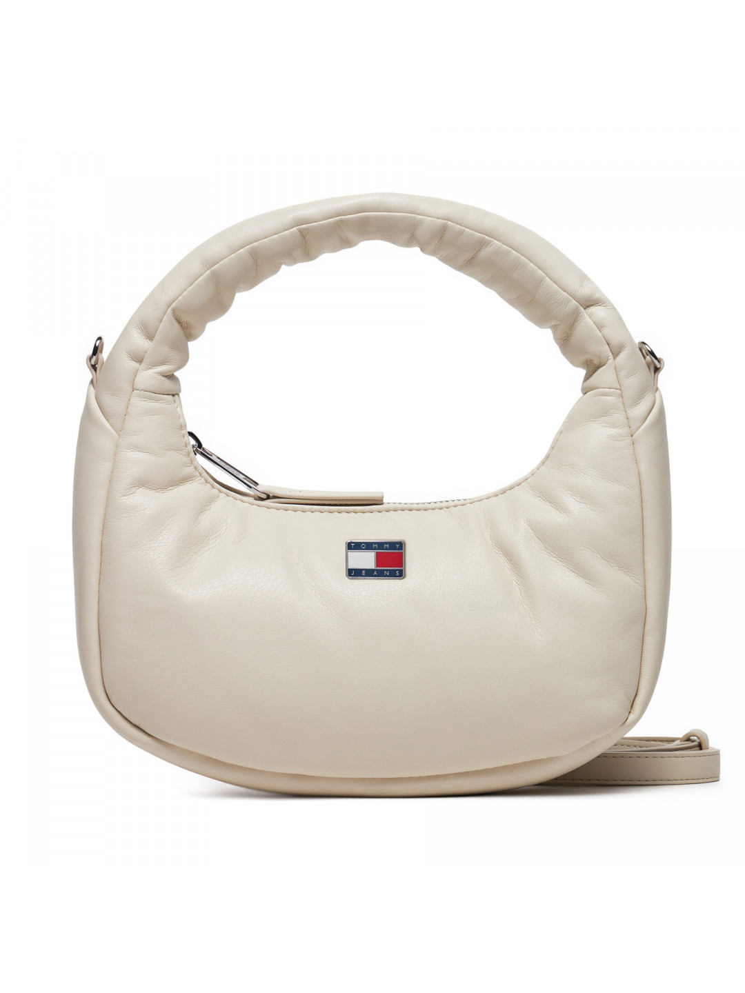 Kabelka Tommy Jeans Tjw Pillow Mini Hobo AW0AW16976 Béžová